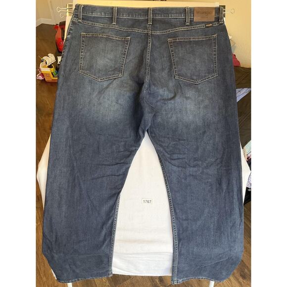 Wrangler Men Jeans 42X30 Blue Denim 30" Inseam - Picture 11 of 11